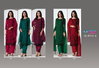 Alayna Vol 2 By Vipul Crinkle Chiffon Designer Salwar Suits Exporters In India